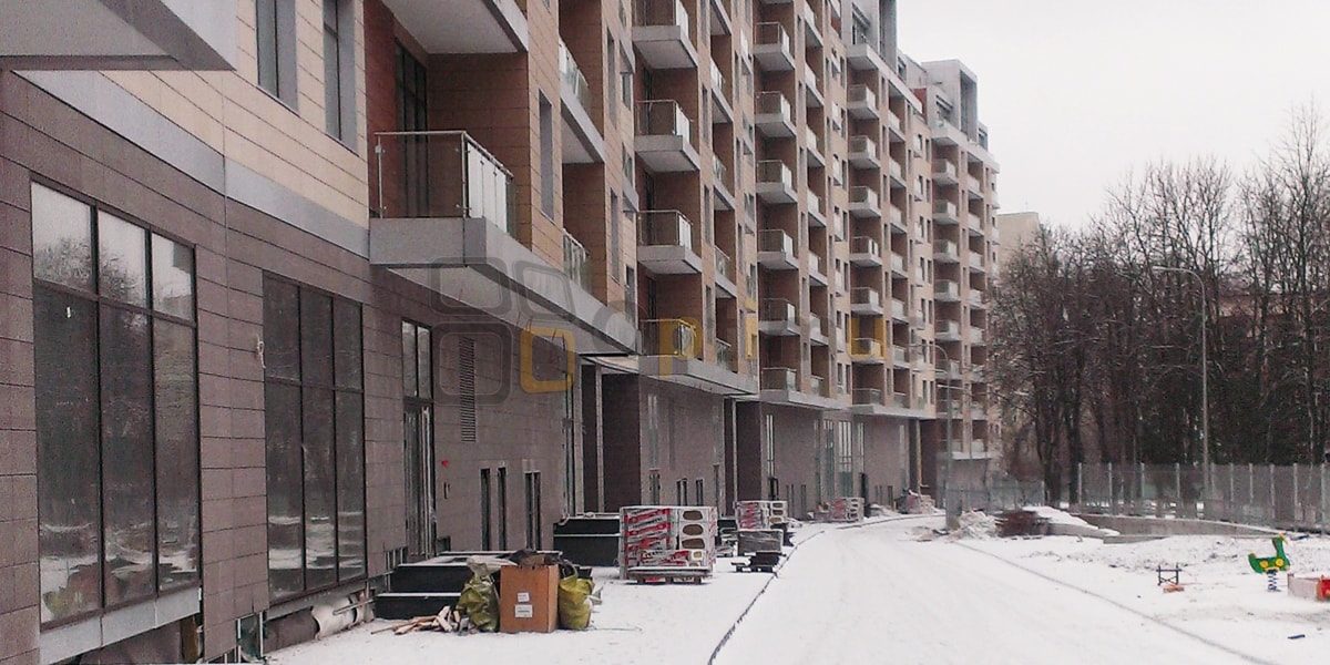 ЖК-Crystal Park-машинная штукатурка